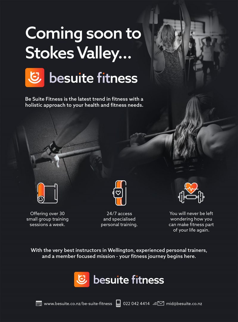 BeSuite Fitness designed by McCrory Creative